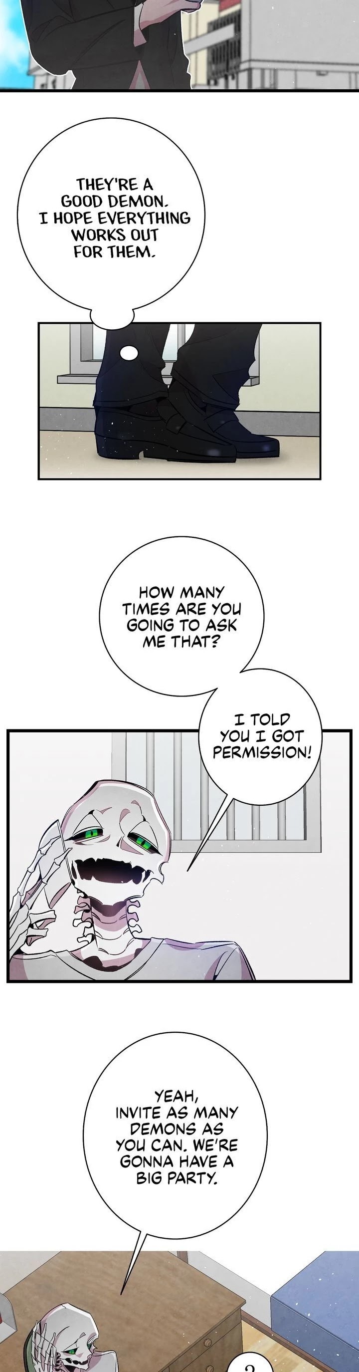 The Skeleton Becomes a Cat Dad chapter 62 page 15