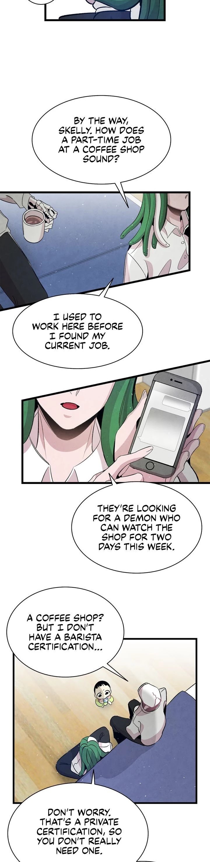 The Skeleton Becomes a Cat Dad chapter 62 page 27