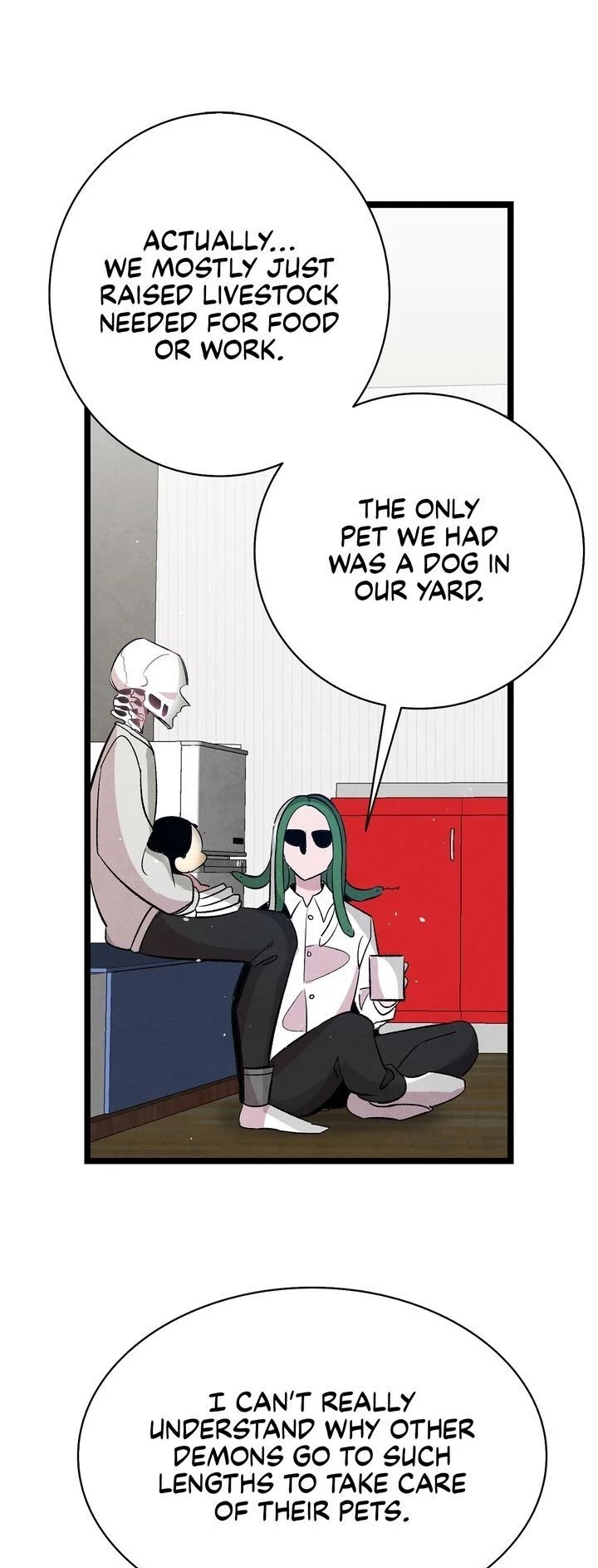 The Skeleton Becomes a Cat Dad chapter 62 page 30