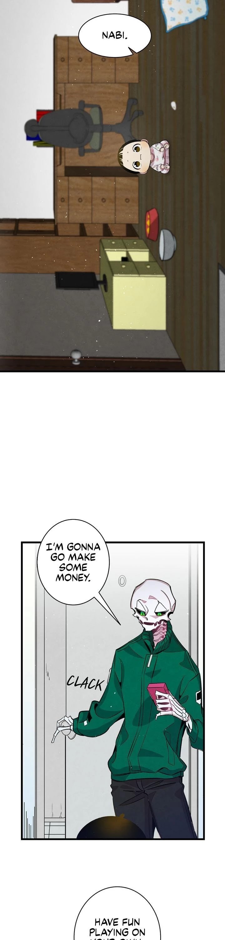 The Skeleton Becomes a Cat Dad chapter 63 page 15