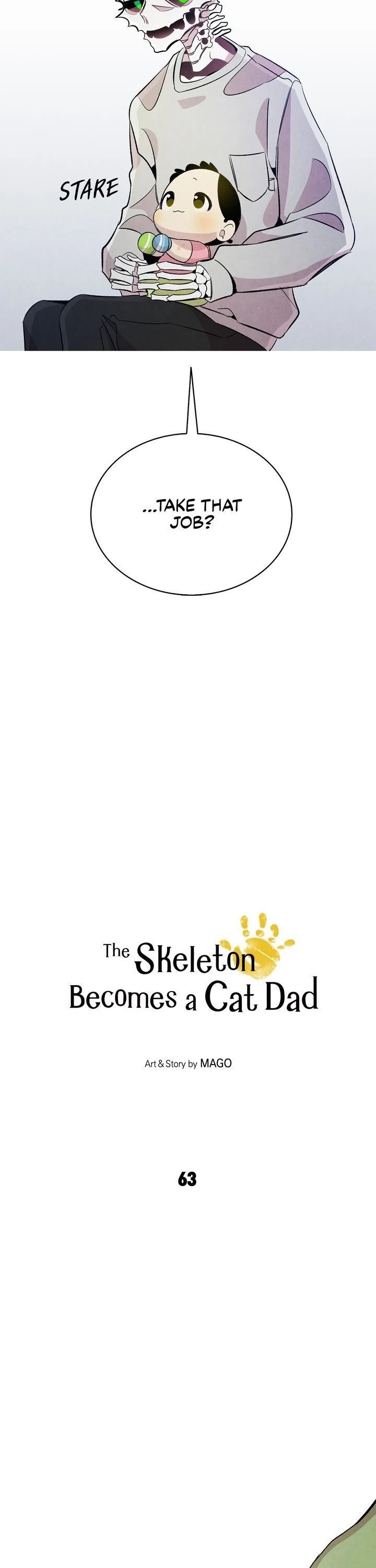 The Skeleton Becomes a Cat Dad chapter 63 page 2