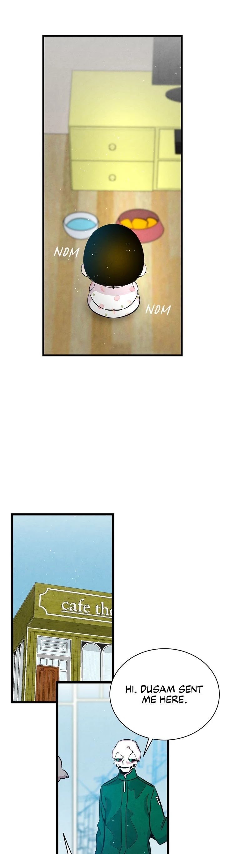 The Skeleton Becomes a Cat Dad chapter 63 page 23