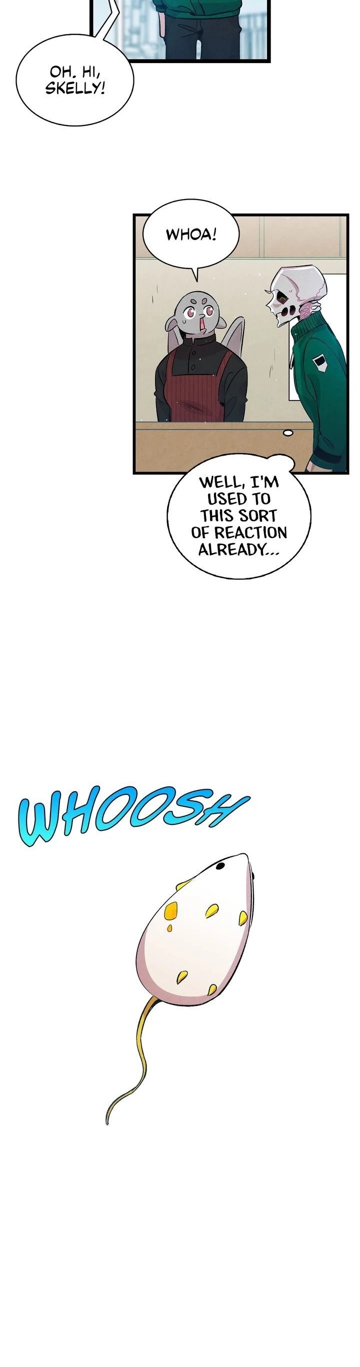 The Skeleton Becomes a Cat Dad chapter 63 page 24