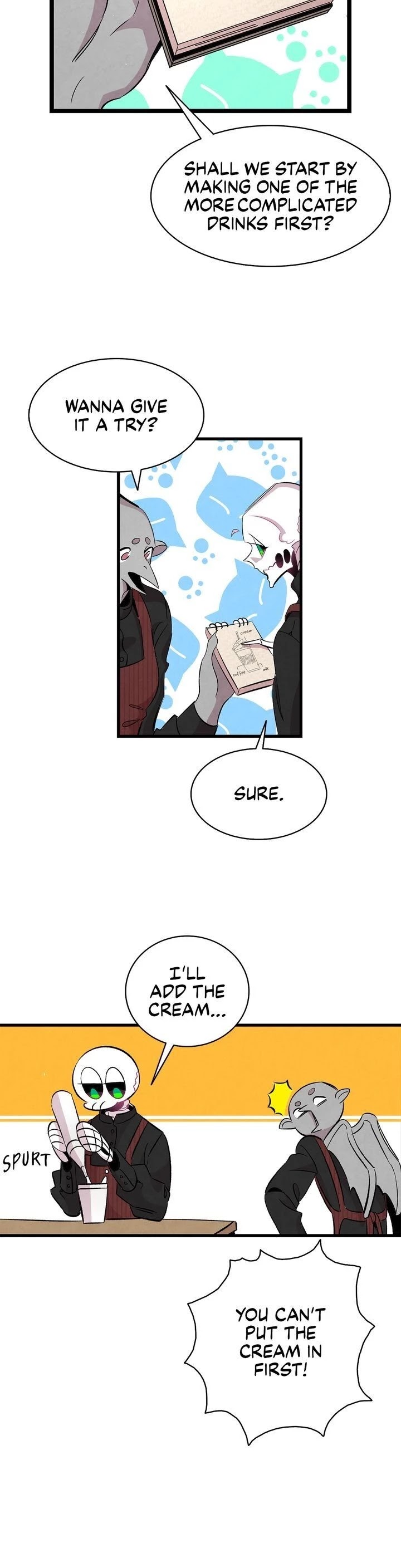 The Skeleton Becomes a Cat Dad chapter 63 page 28