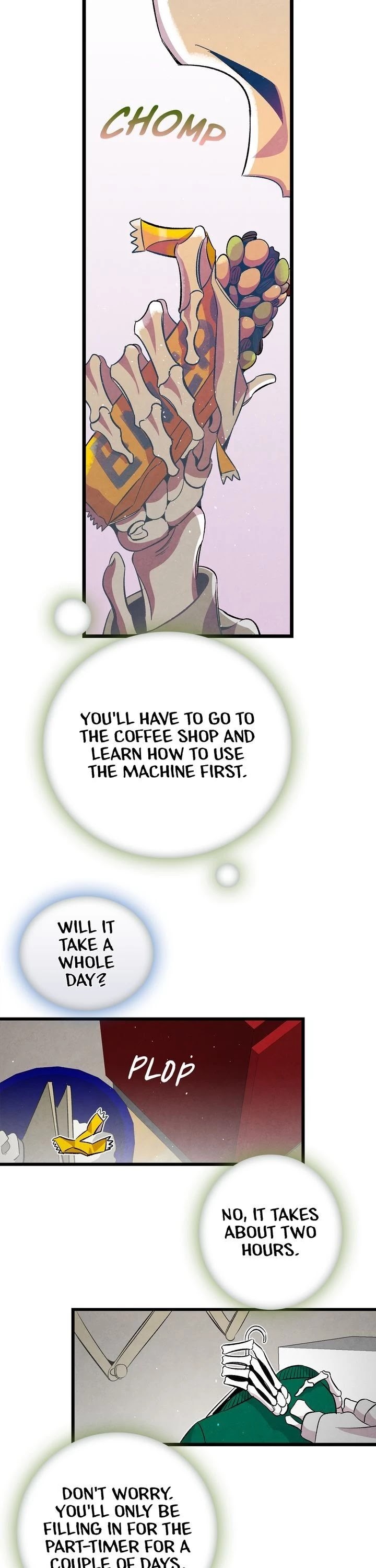 The Skeleton Becomes a Cat Dad chapter 63 page 8