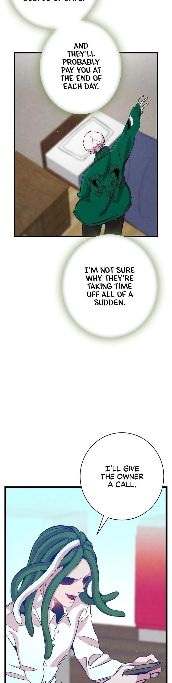 The Skeleton Becomes a Cat Dad chapter 63 page 9