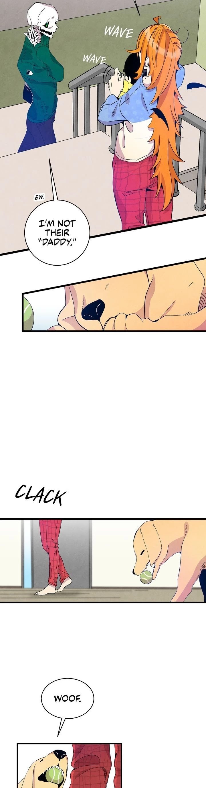 The Skeleton Becomes a Cat Dad chapter 64 page 11