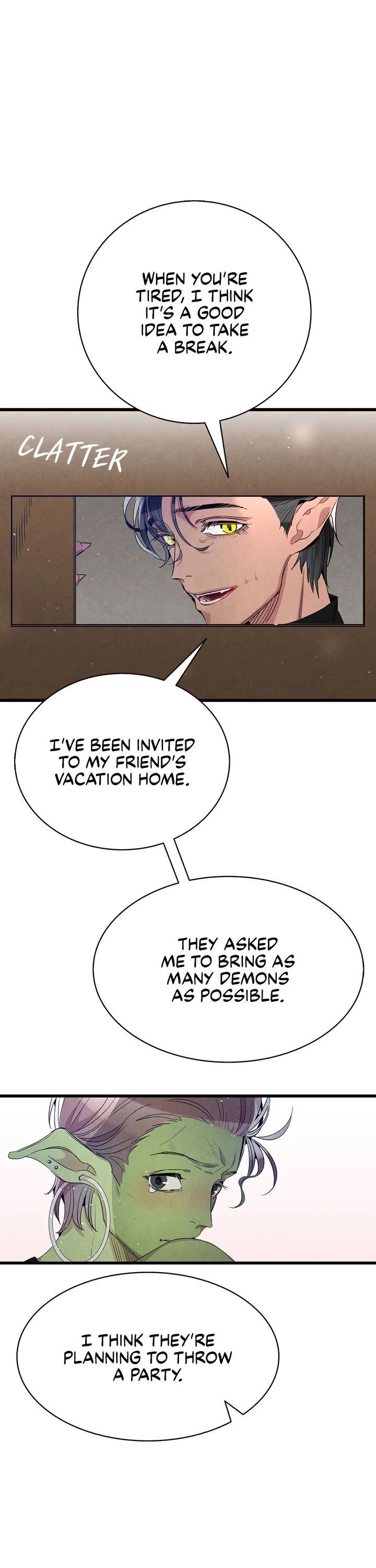 The Skeleton Becomes a Cat Dad chapter 65 page 1