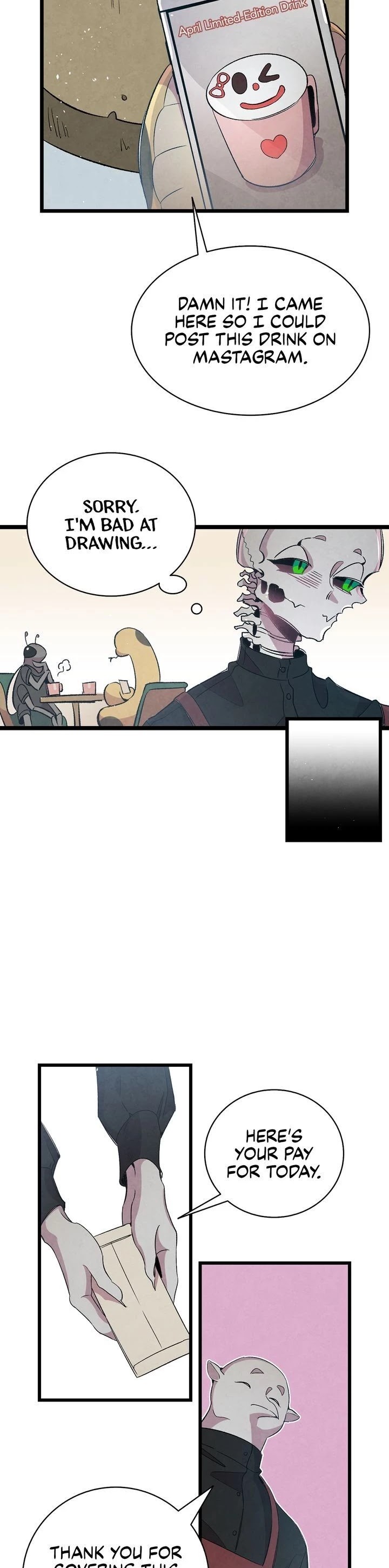 The Skeleton Becomes a Cat Dad chapter 65 page 14