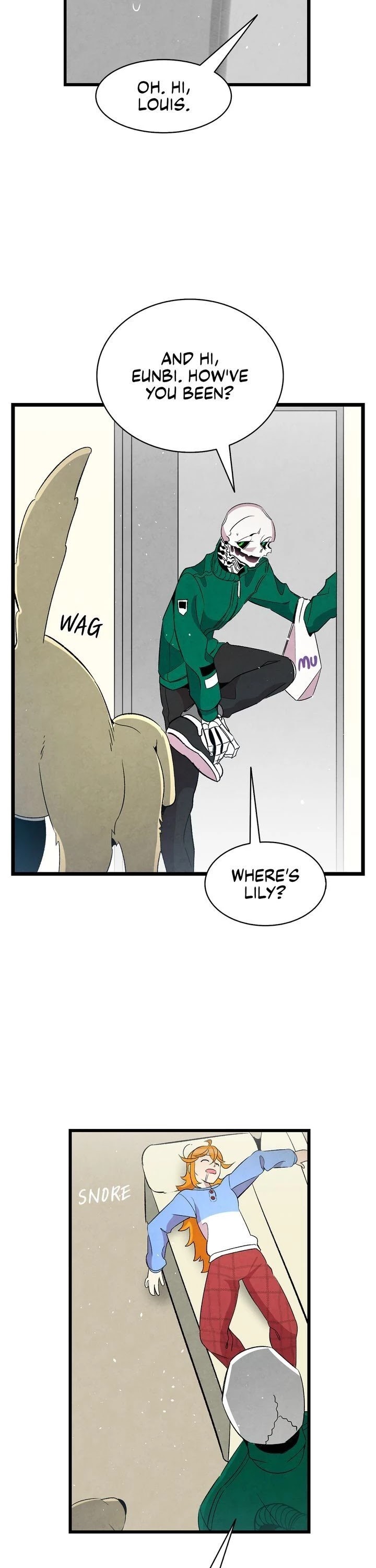 The Skeleton Becomes a Cat Dad chapter 65 page 17