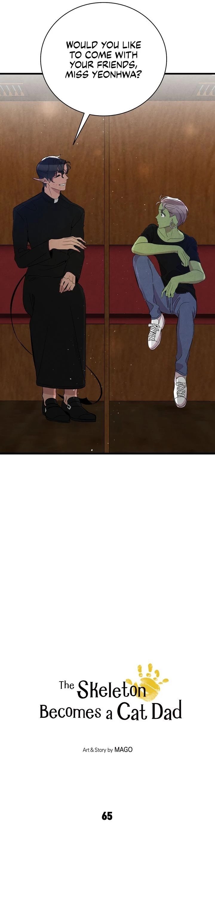 The Skeleton Becomes a Cat Dad chapter 65 page 2