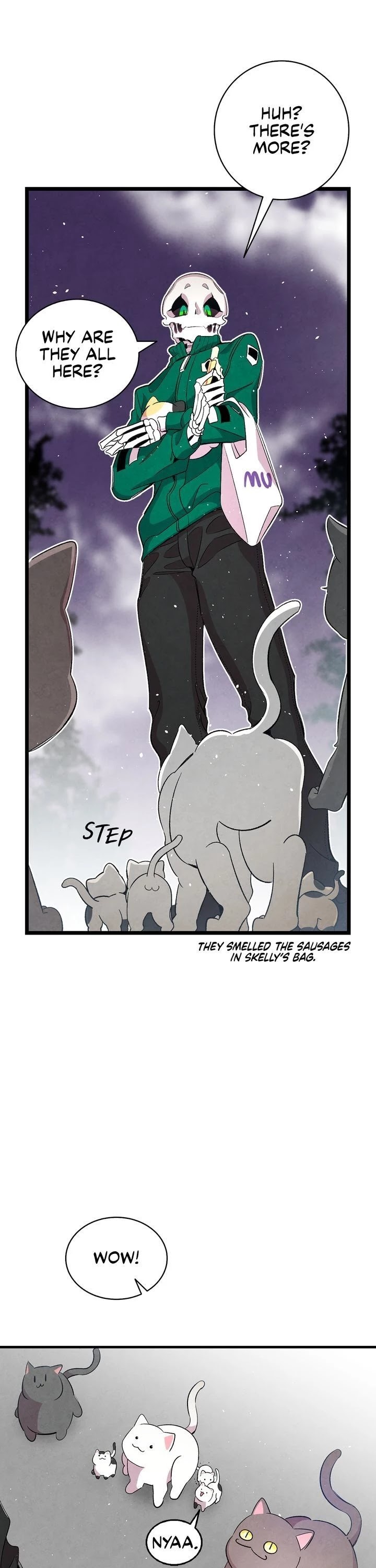 The Skeleton Becomes a Cat Dad chapter 65 page 24