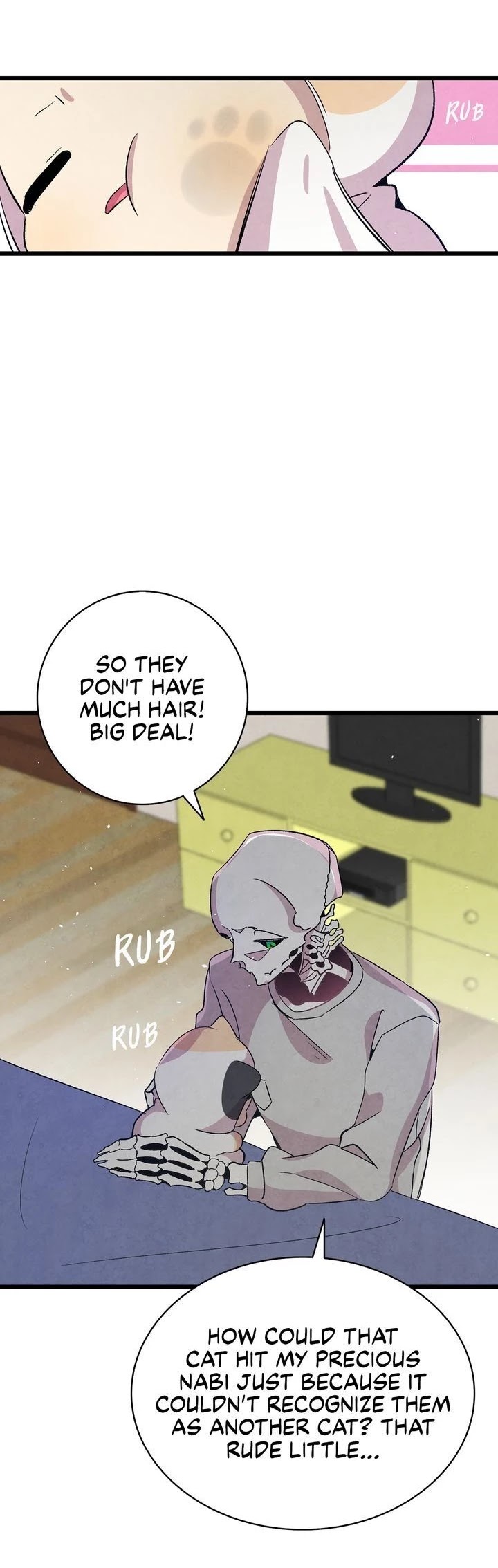 The Skeleton Becomes a Cat Dad chapter 65 page 30
