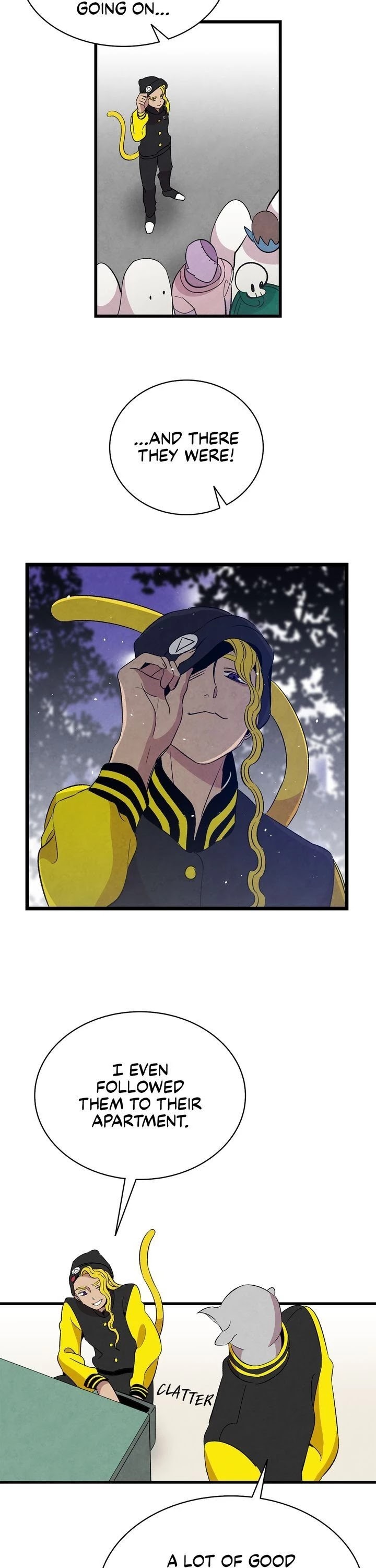 The Skeleton Becomes a Cat Dad chapter 65 page 36