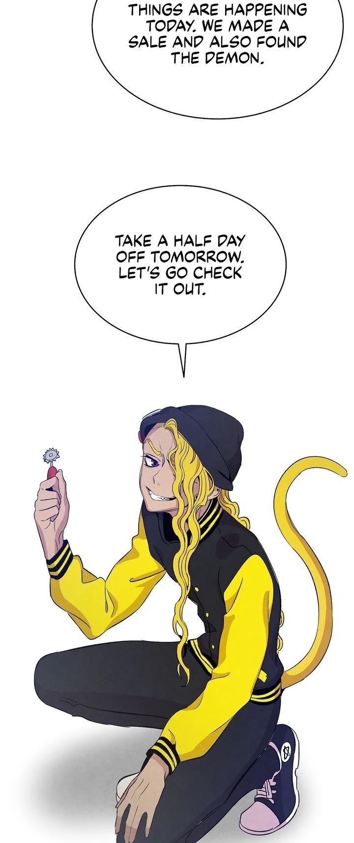 The Skeleton Becomes a Cat Dad chapter 65 page 37