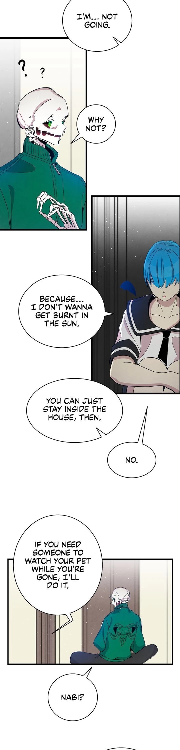 The Skeleton Becomes a Cat Dad chapter 66 page 24