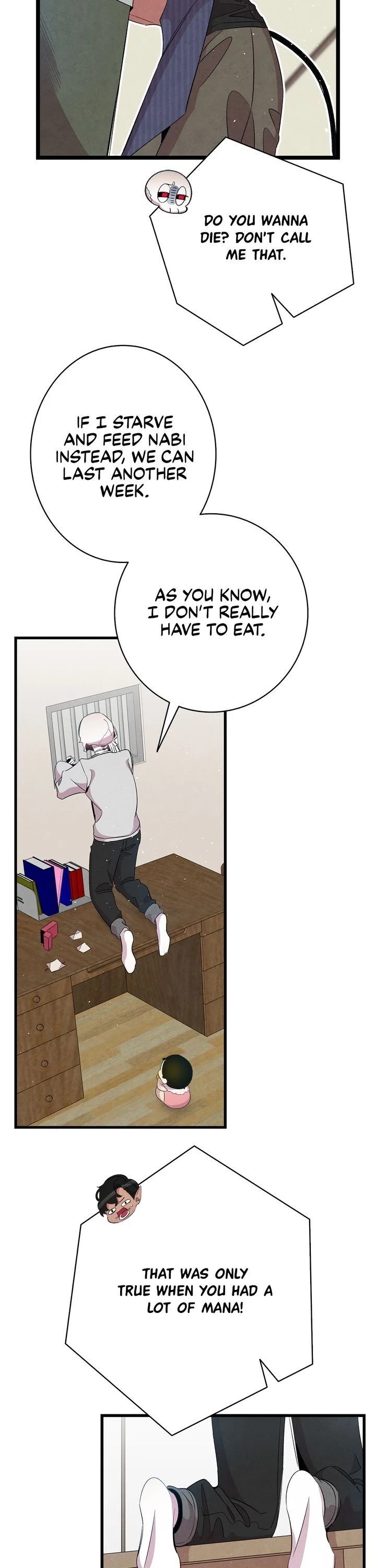 The Skeleton Becomes a Cat Dad chapter 67 page 13