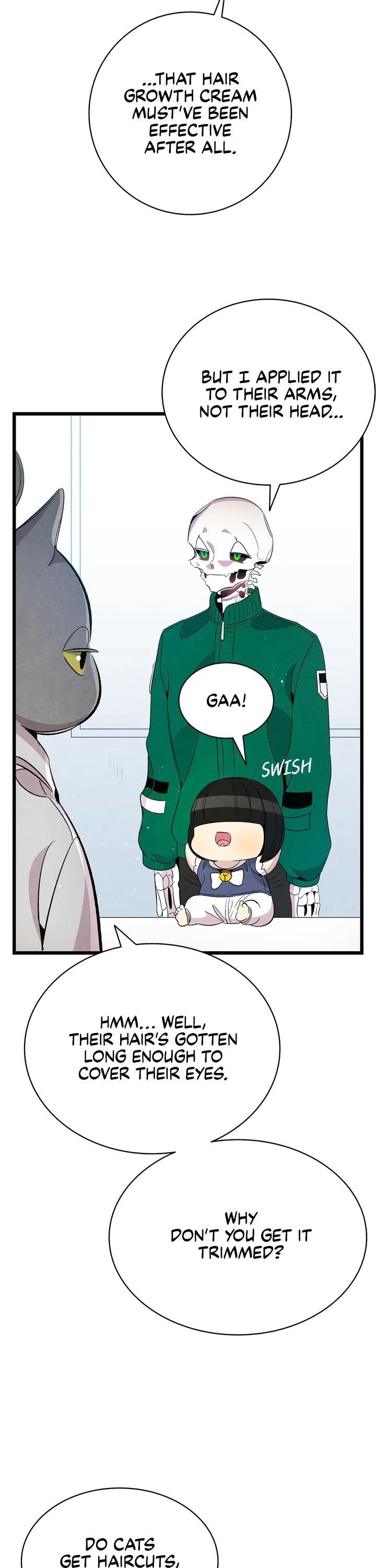 The Skeleton Becomes a Cat Dad chapter 67 page 21