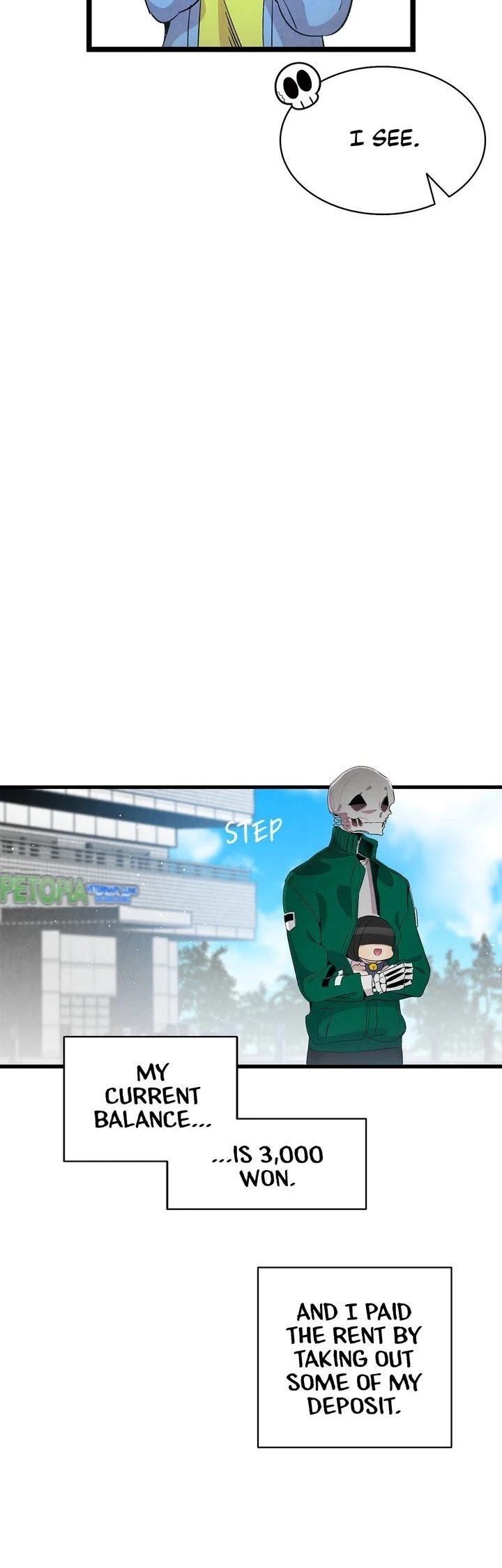 The Skeleton Becomes a Cat Dad chapter 67 page 23