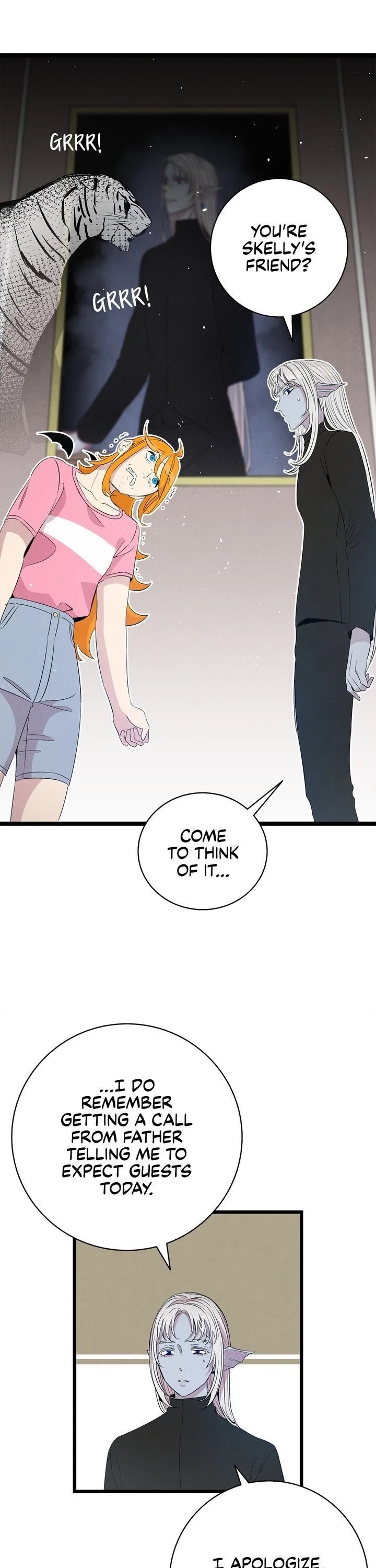 The Skeleton Becomes a Cat Dad chapter 69 page 13