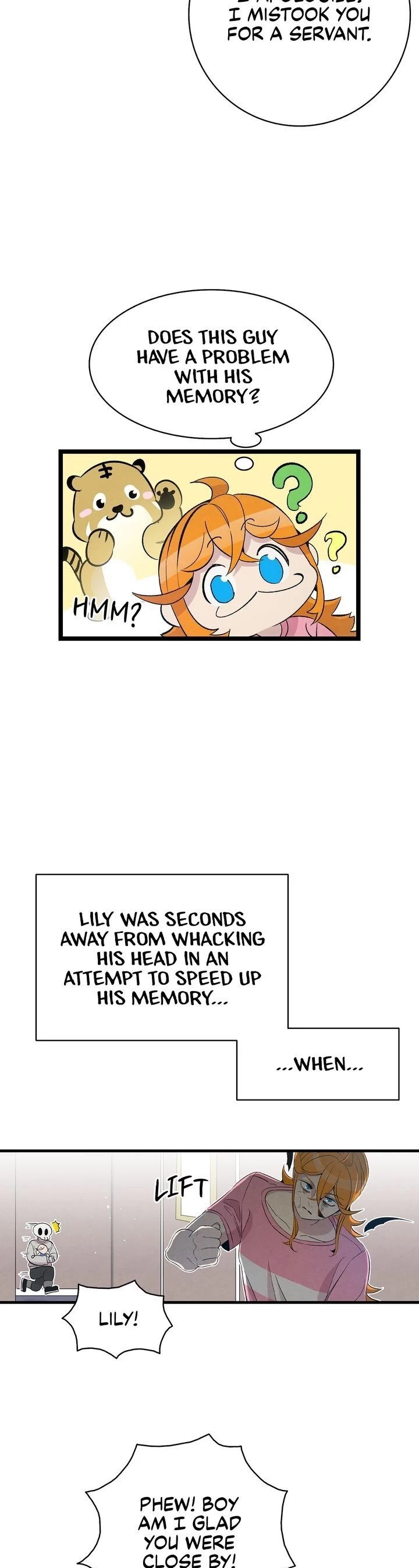 The Skeleton Becomes a Cat Dad chapter 69 page 14