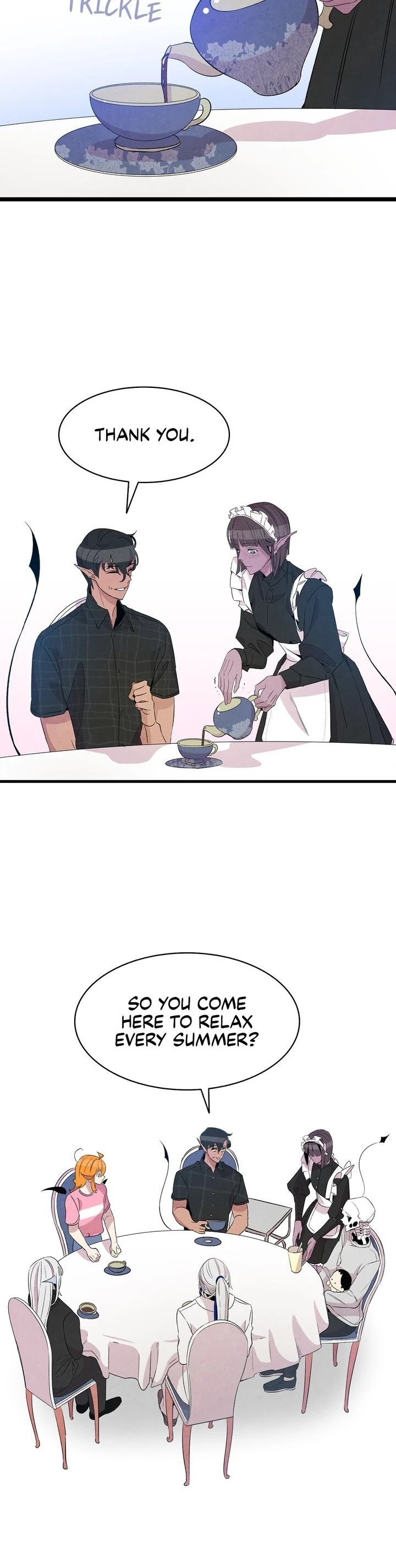 The Skeleton Becomes a Cat Dad chapter 69 page 23