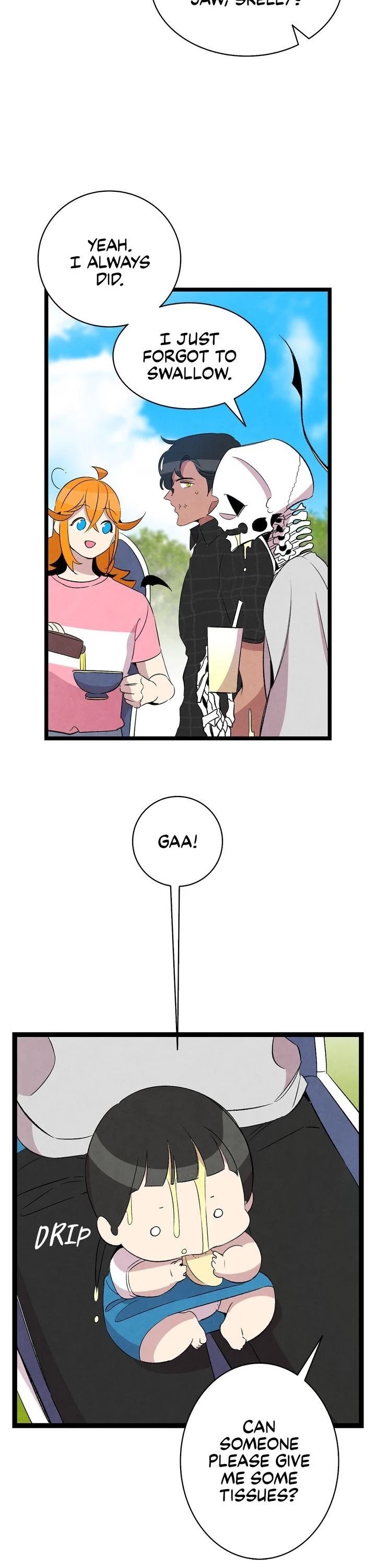 The Skeleton Becomes a Cat Dad chapter 69 page 28