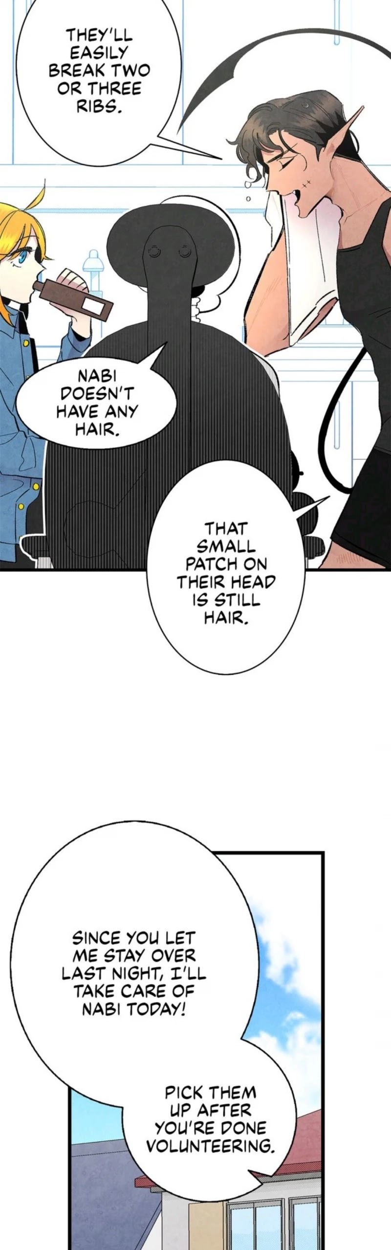 The Skeleton Becomes a Cat Dad chapter 7 page 15