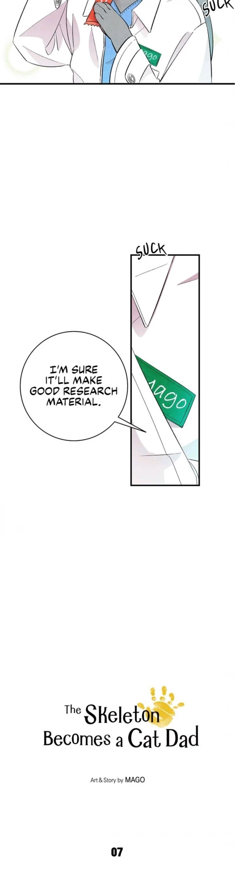 The Skeleton Becomes a Cat Dad chapter 7 page 2