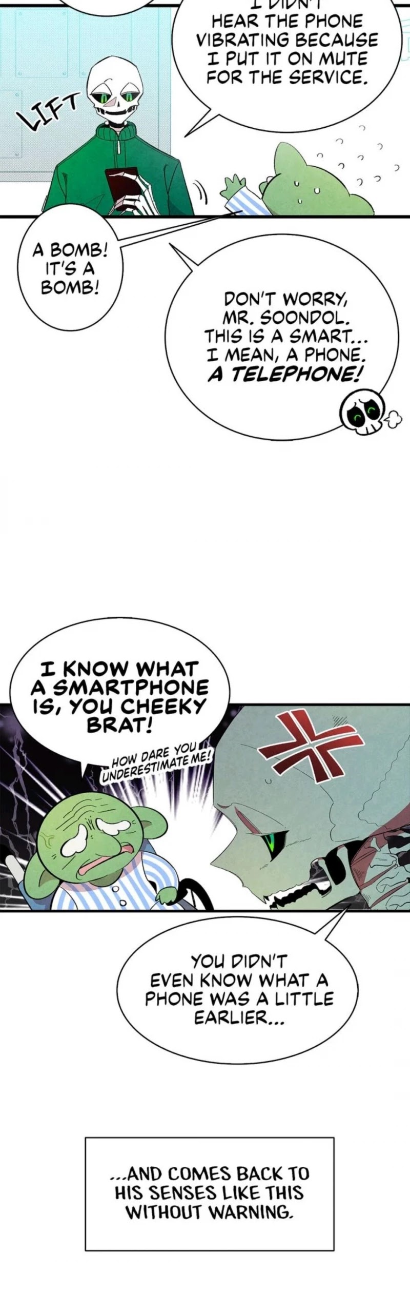 The Skeleton Becomes a Cat Dad chapter 7 page 27