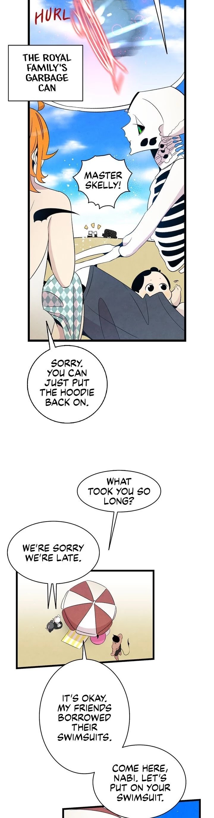 The Skeleton Becomes a Cat Dad chapter 70 page 18