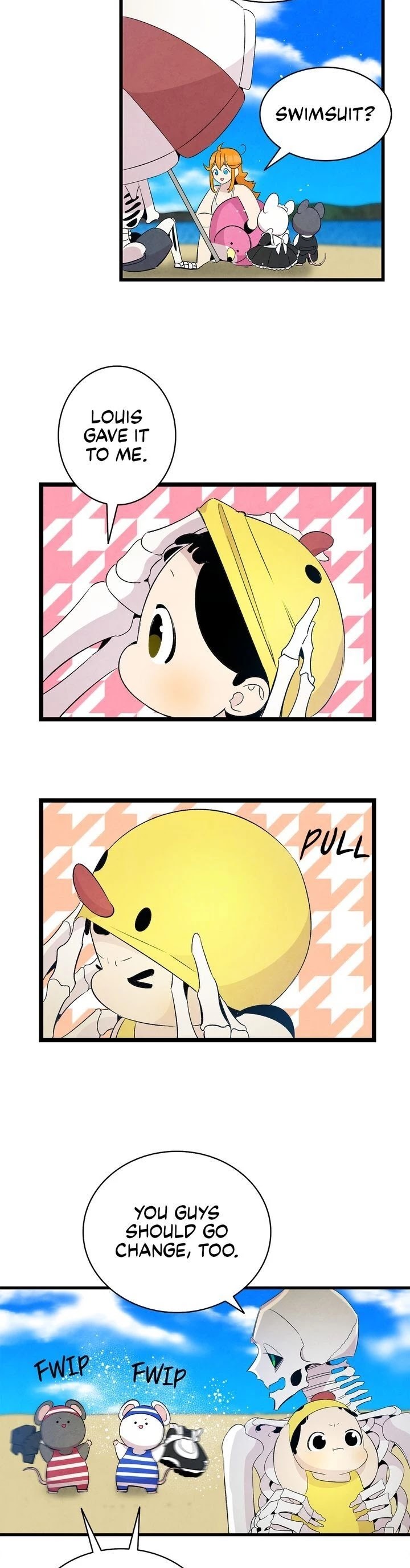 The Skeleton Becomes a Cat Dad chapter 70 page 19