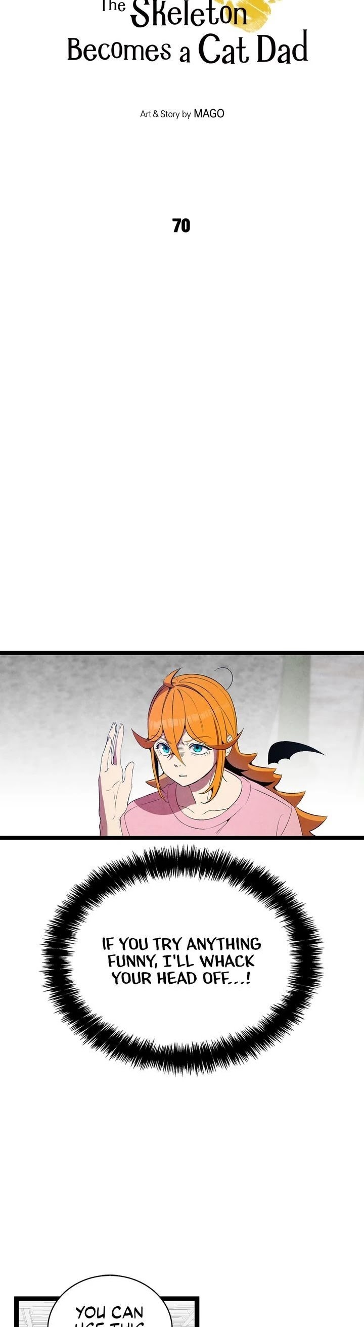 The Skeleton Becomes a Cat Dad chapter 70 page 3