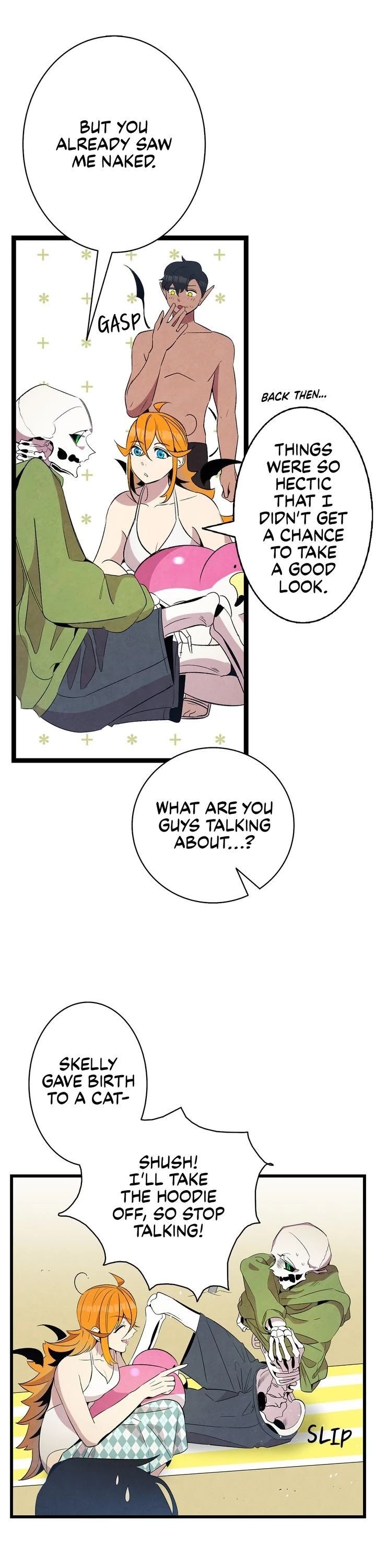 The Skeleton Becomes a Cat Dad chapter 70 page 9