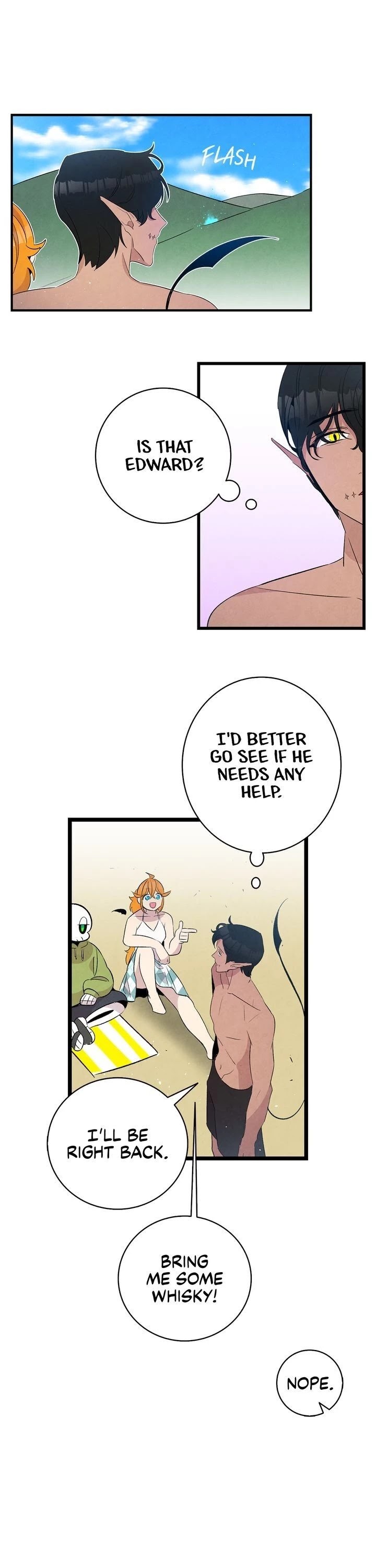 The Skeleton Becomes a Cat Dad chapter 71 page 1