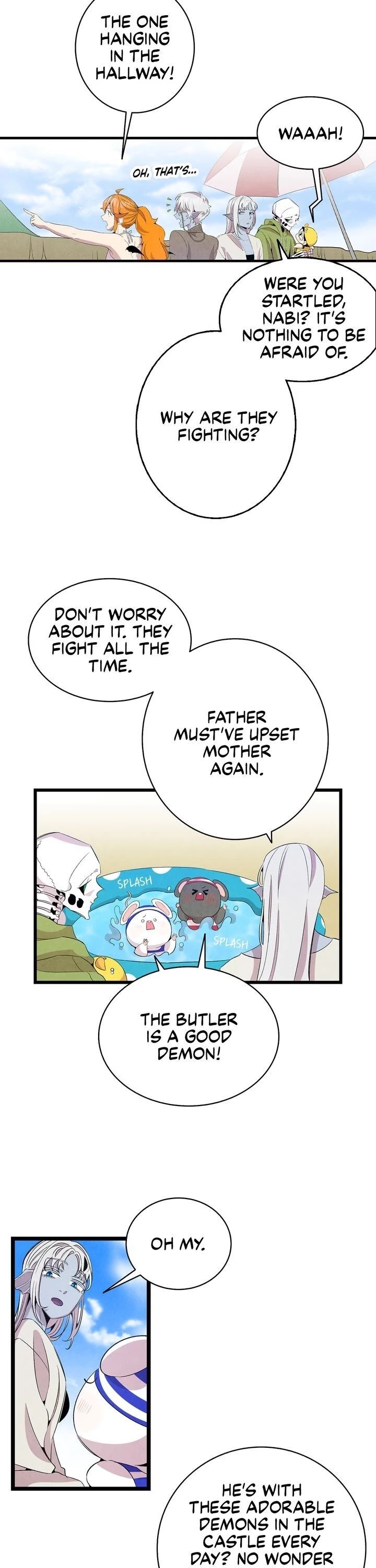 The Skeleton Becomes a Cat Dad chapter 71 page 13