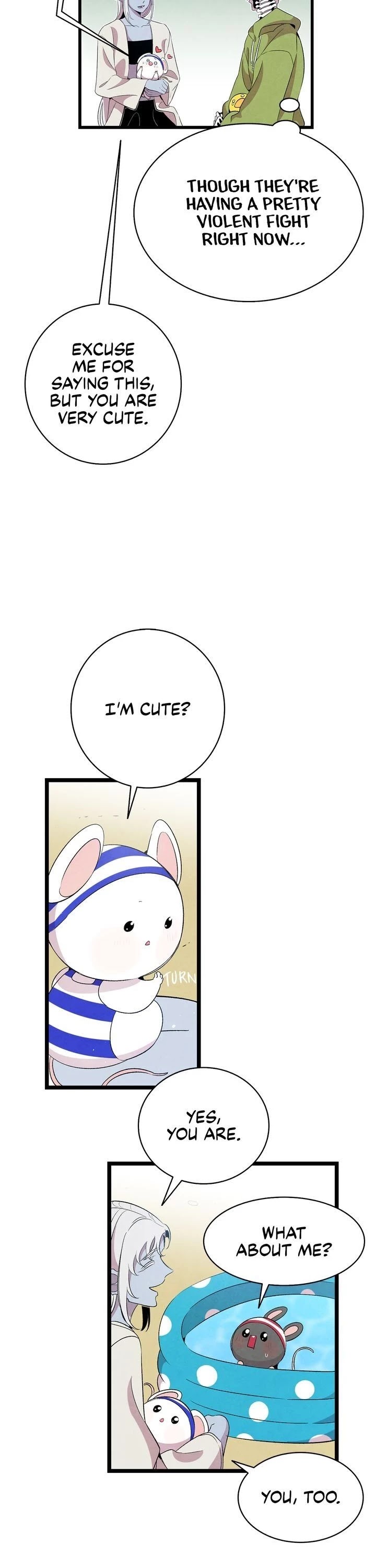 The Skeleton Becomes a Cat Dad chapter 71 page 17