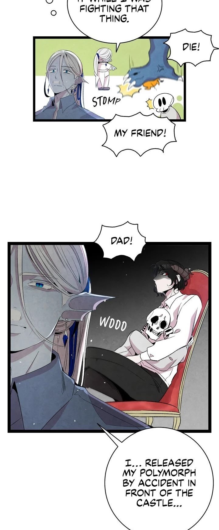 The Skeleton Becomes a Cat Dad chapter 71 page 7