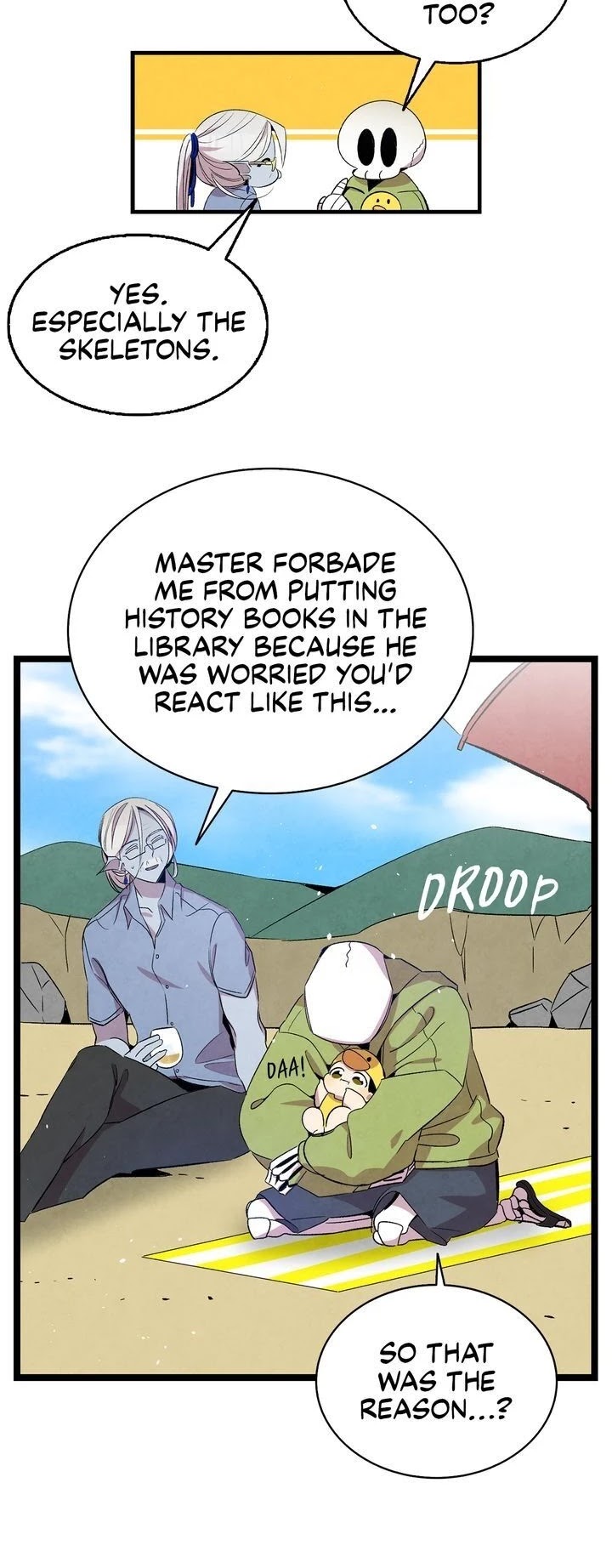 The Skeleton Becomes a Cat Dad chapter 73 page 13