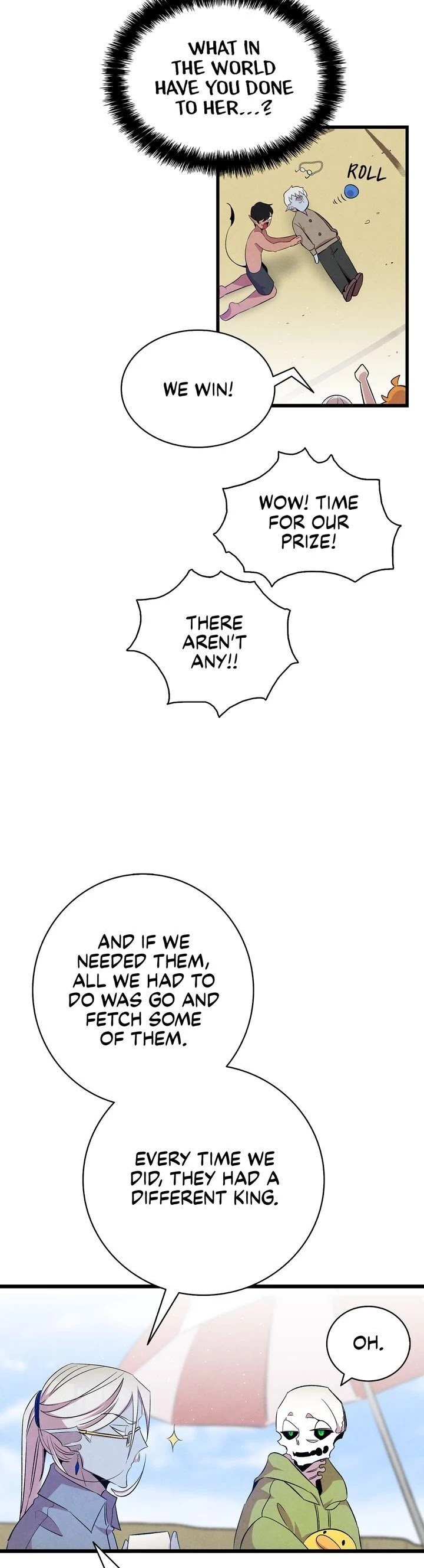 The Skeleton Becomes a Cat Dad chapter 73 page 17