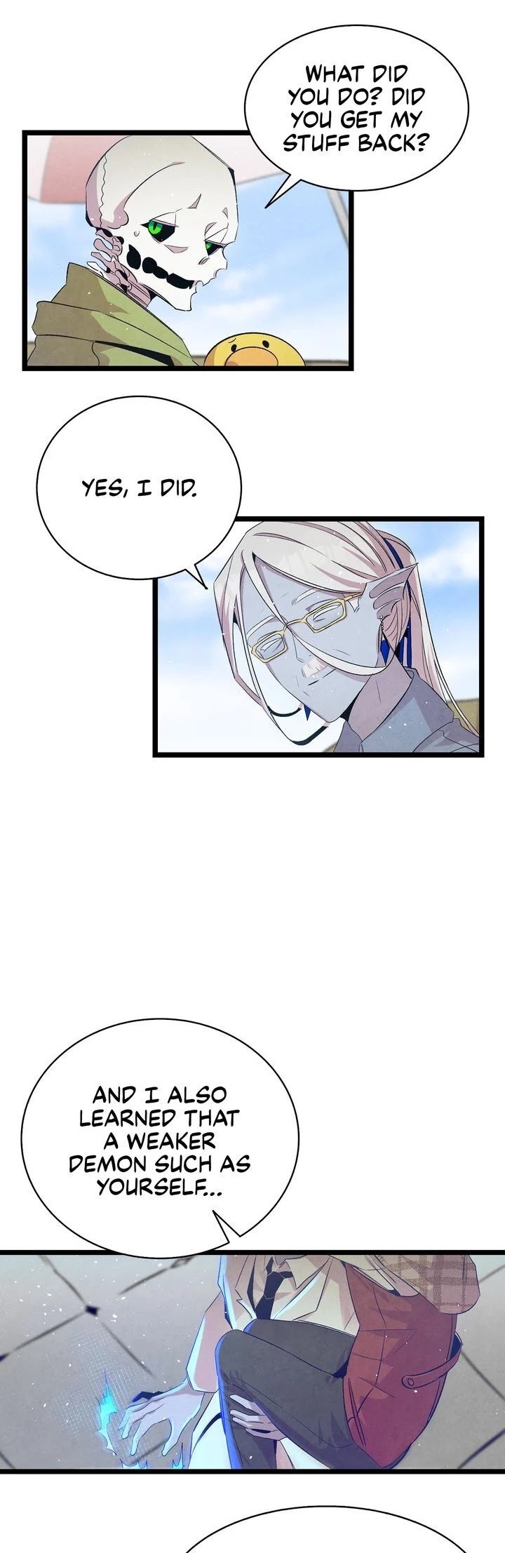 The Skeleton Becomes a Cat Dad chapter 73 page 22