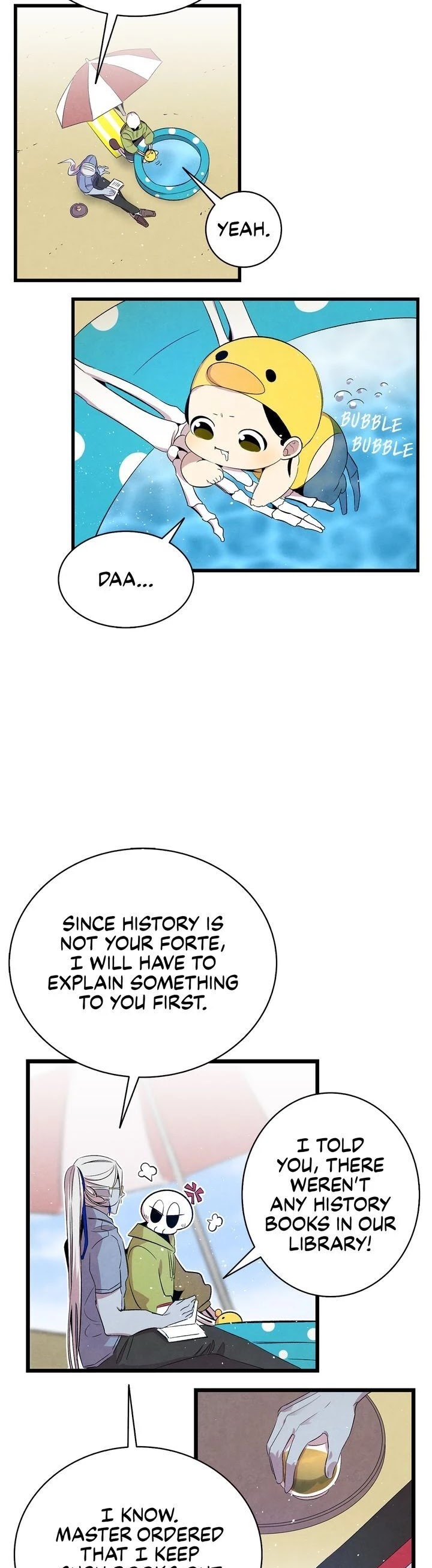 The Skeleton Becomes a Cat Dad chapter 73 page 6