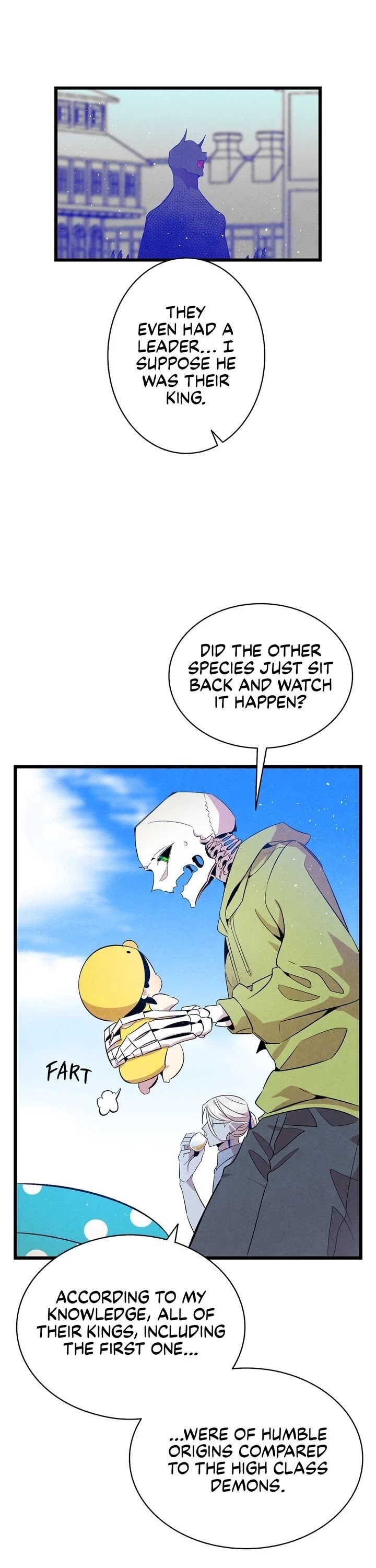 The Skeleton Becomes a Cat Dad chapter 73 page 8