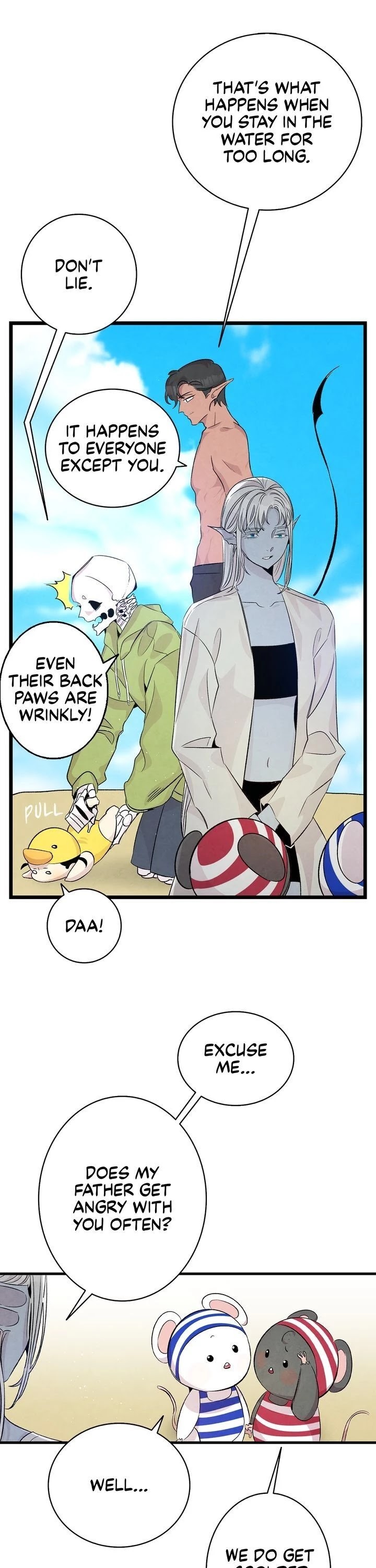 The Skeleton Becomes a Cat Dad chapter 74 page 13