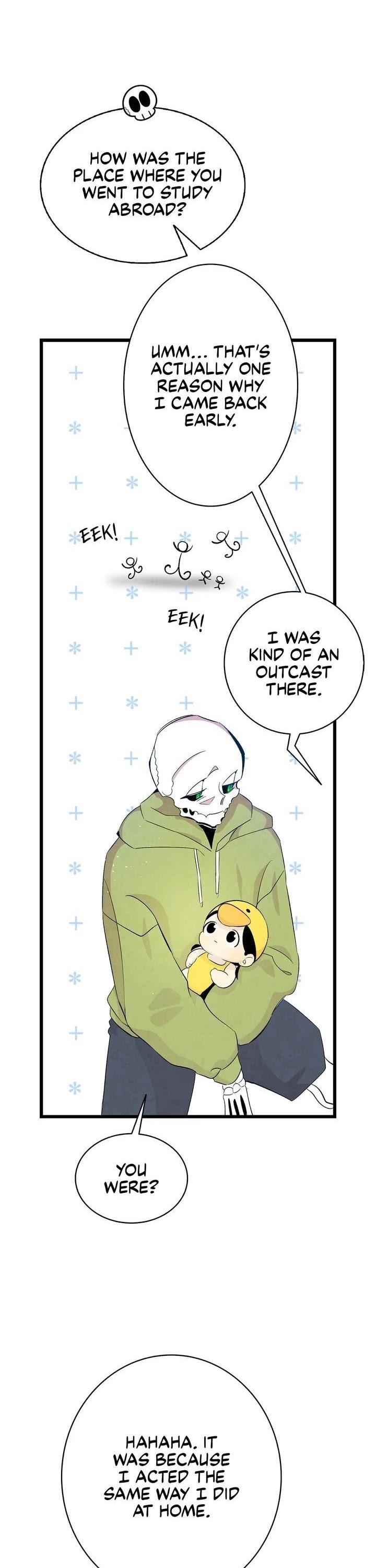 The Skeleton Becomes a Cat Dad chapter 74 page 22