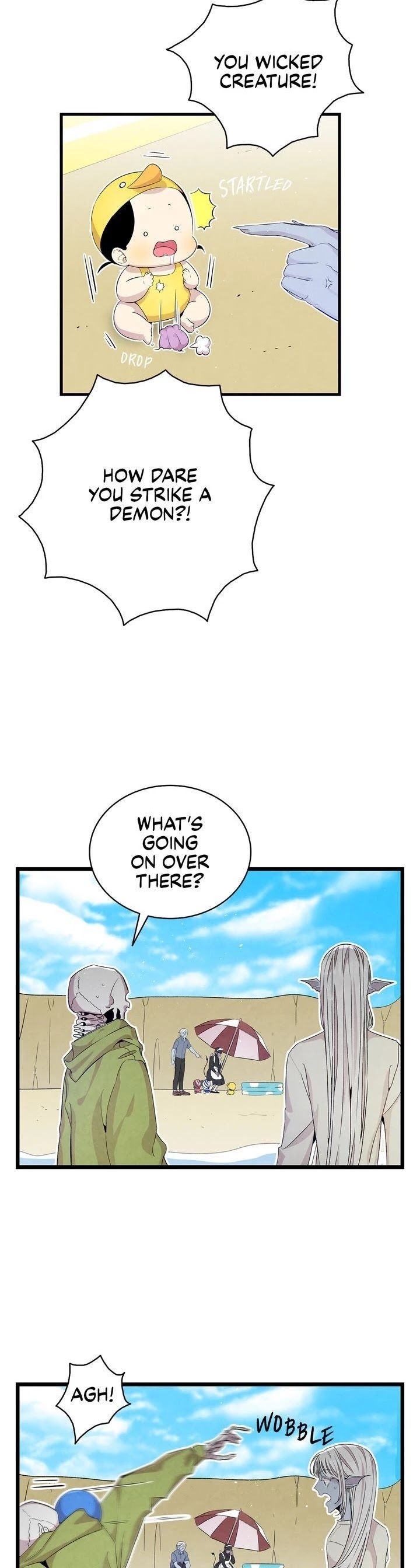 The Skeleton Becomes a Cat Dad chapter 74 page 8