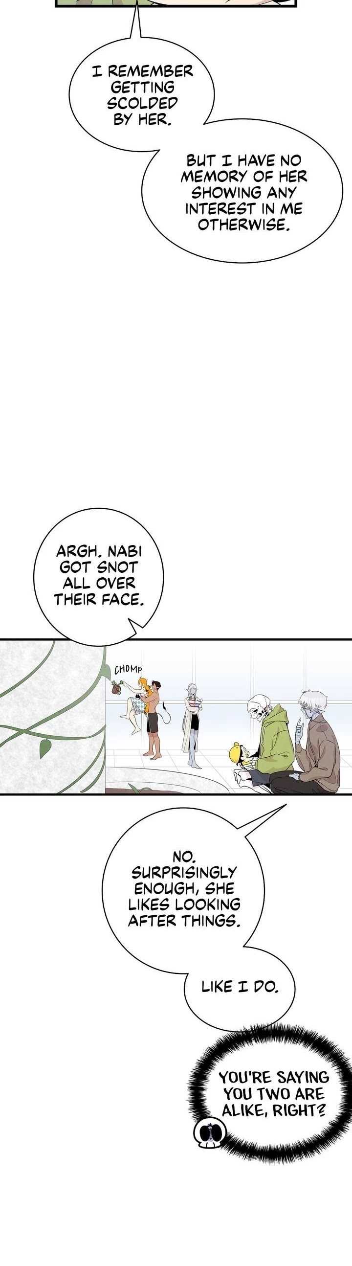 The Skeleton Becomes a Cat Dad chapter 75 page 4