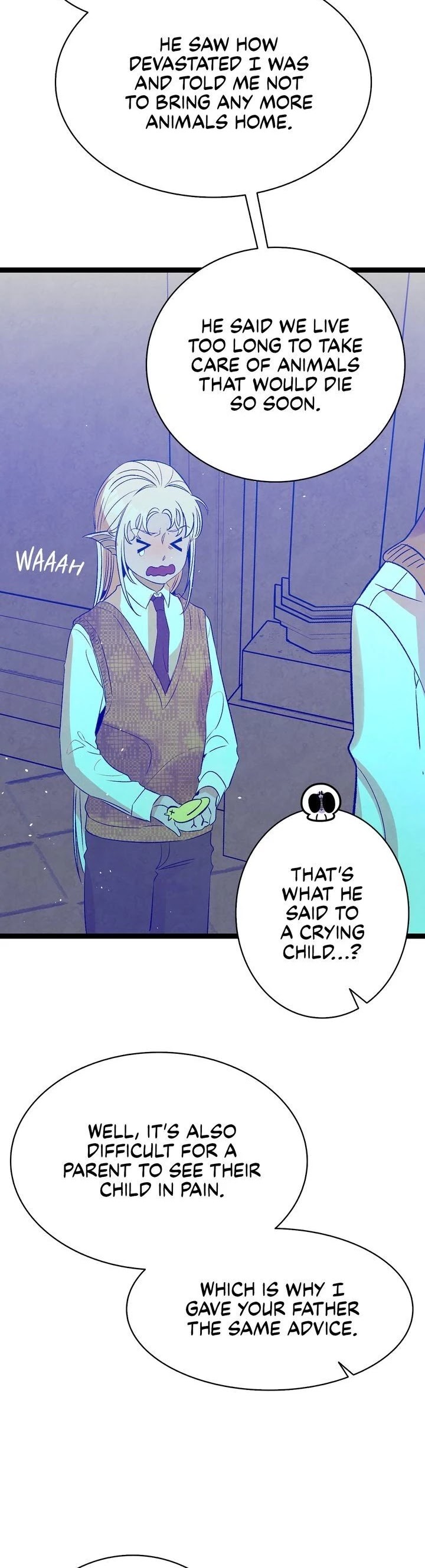 The Skeleton Becomes a Cat Dad chapter 76 page 11
