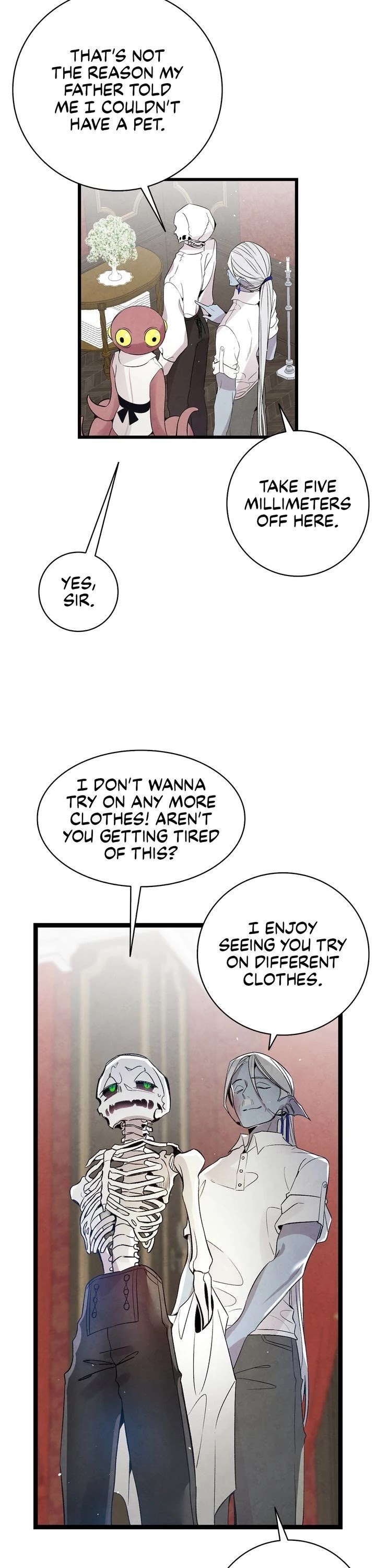 The Skeleton Becomes a Cat Dad chapter 76 page 12