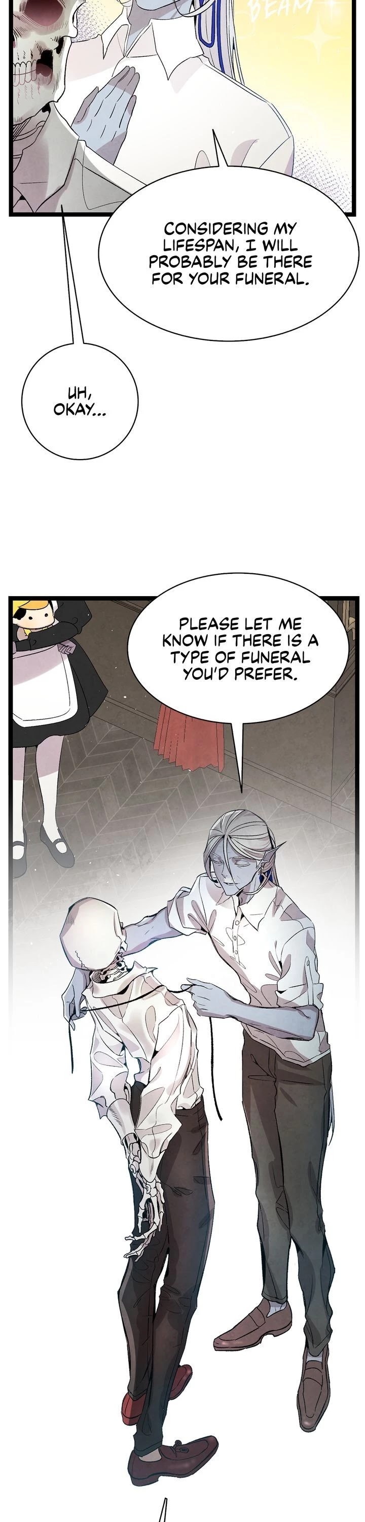 The Skeleton Becomes a Cat Dad chapter 76 page 15